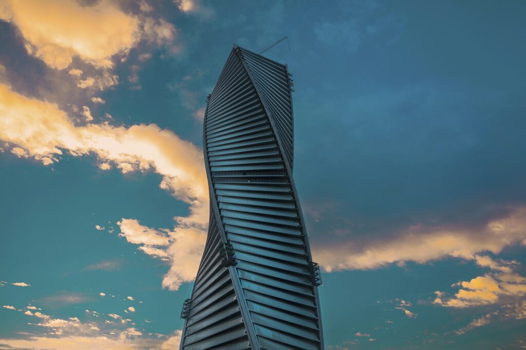 Majdoul Tower in Riyadh, Saudi Arabia